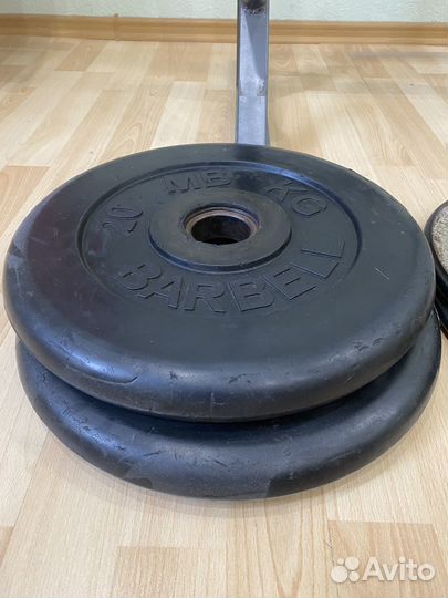 Штанга гриф блины