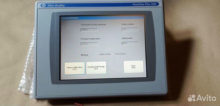 Панель управления allen bradley + (DH+/DH485/RIO)