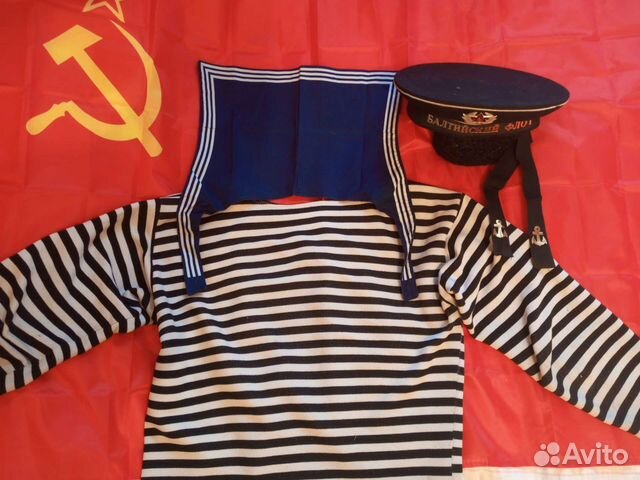 Матросский гюйс вмф СССР. Новый. Склад