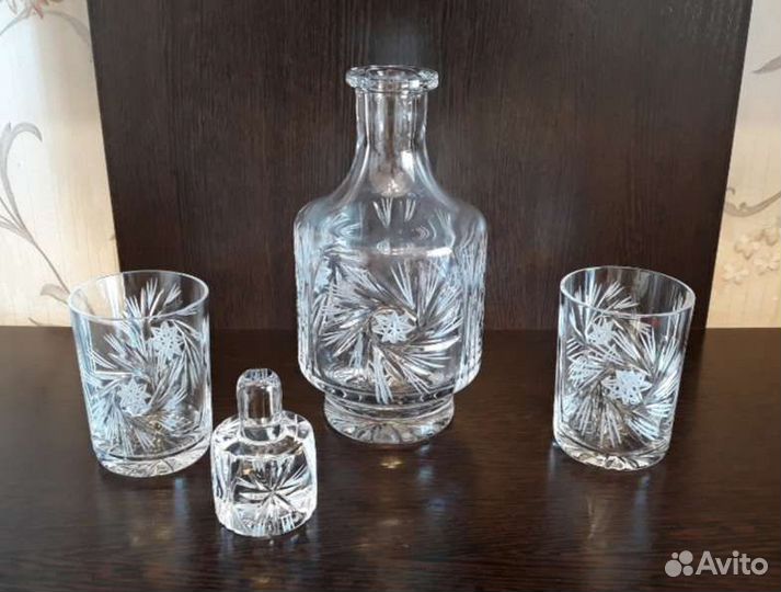 Графин + 2 стакана дхз