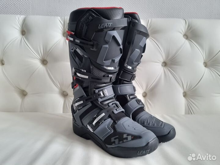 Moto ботинки эндуро Leatt boot 5.5 Enduro Серые