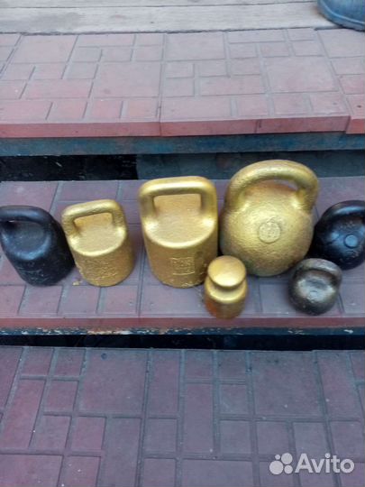 Гиря старинная