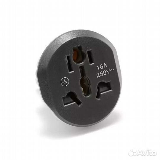 Вилка-Адаптер 16A 250V CN/AU/US/UK-EU