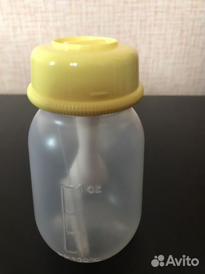 Бутылочка с ложкой pigeon