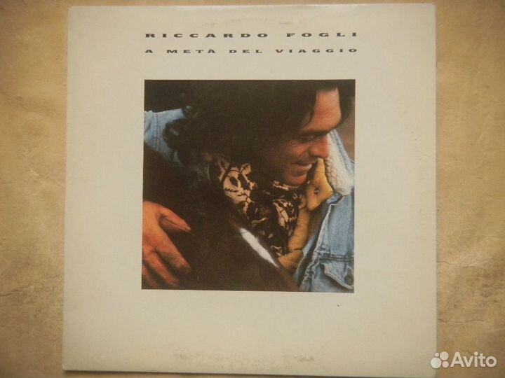 Riccardo Fogli A Metà Del Viaggio Italy 1991 EX