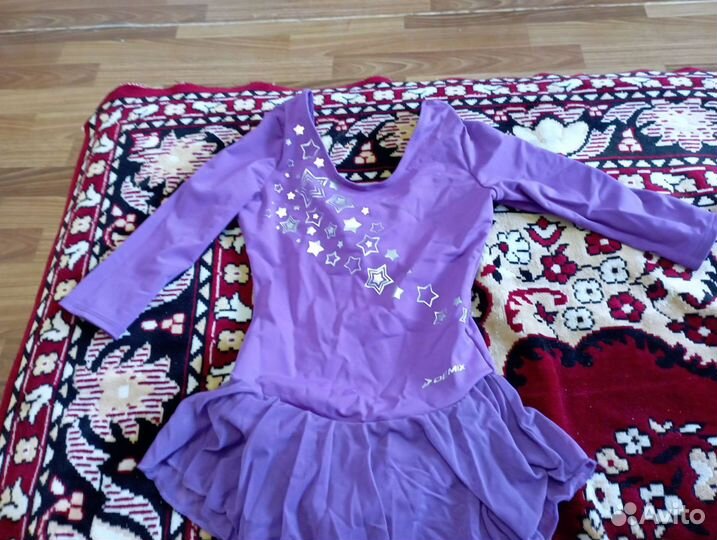 Купальник с юбкой для гимнастики