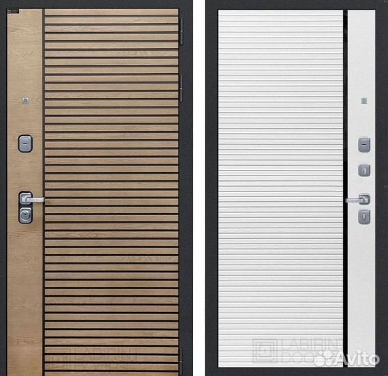Дверь входная Коричневая шумо-изоляционная