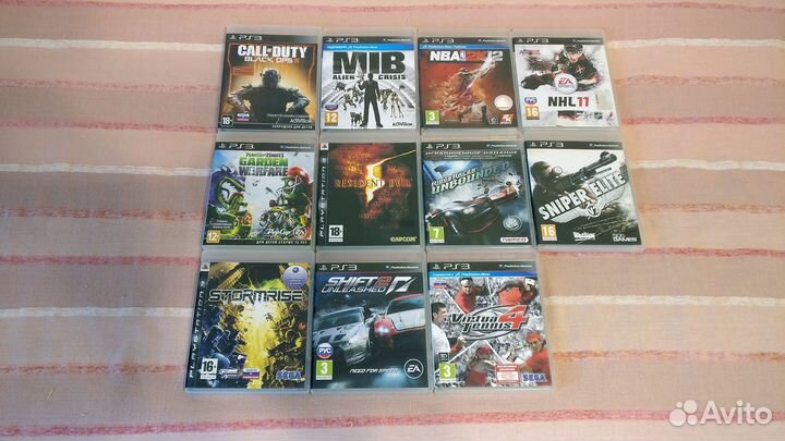 Игры на PS3 для Яна