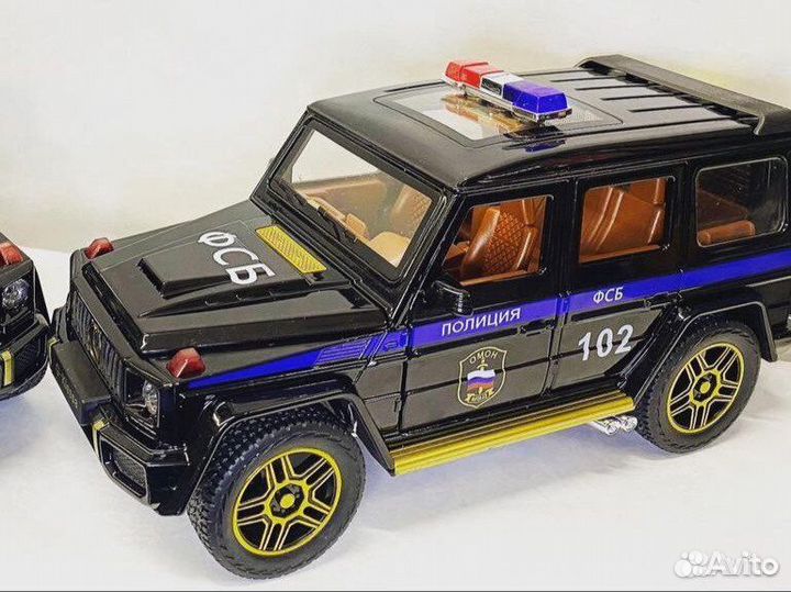 Мерседес Геленваген/Металлическая Машинка/Внедорож