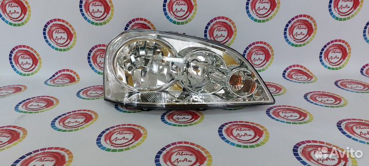 Блок фара Шевроле Лачетти седан (мех. корректор)