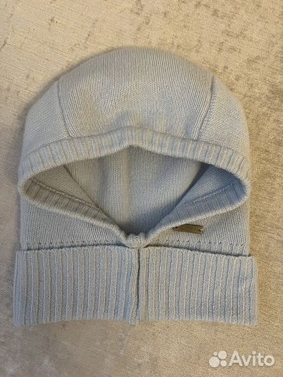 Шапка шлем для девочки на 7-10 лет