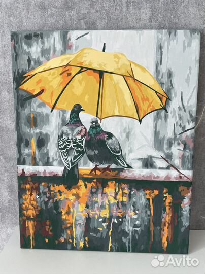 Картина 40*50 голуби