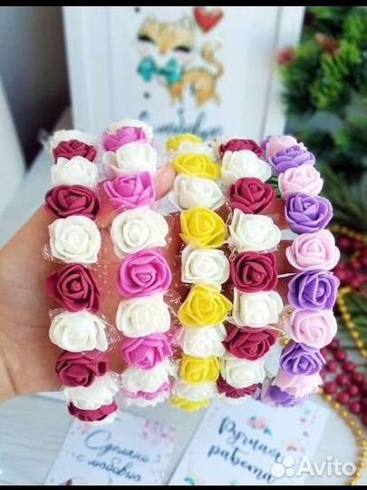 Ободок для волос, осенний ободок