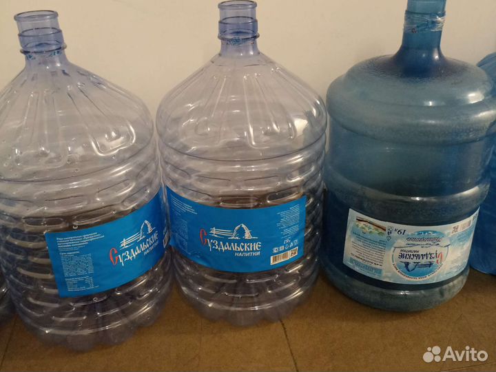 Бутылка для воды 19 литров