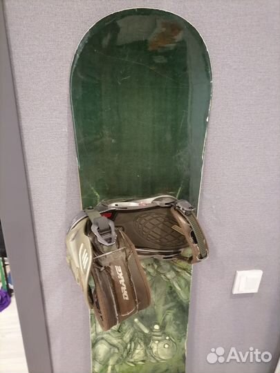 Сноуборд К2 163W с креплениями Drake