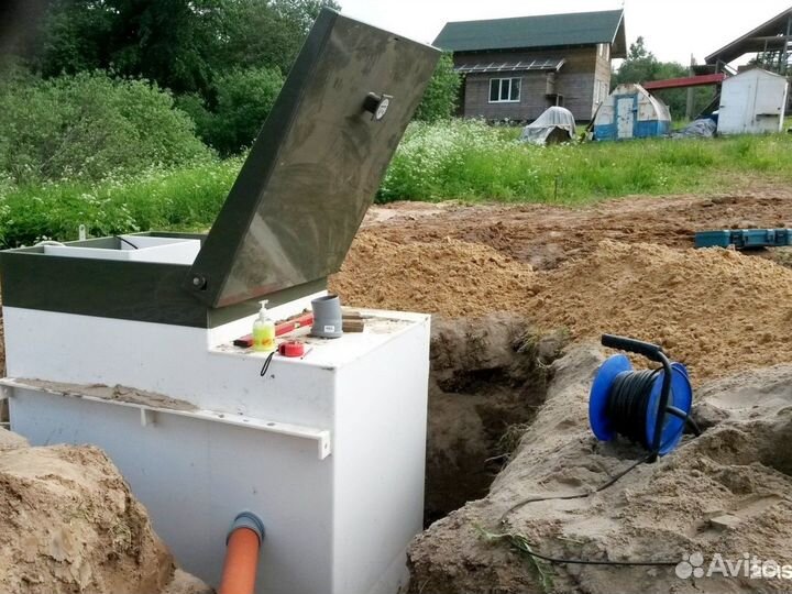 Септик био Аквалос 3 переливной