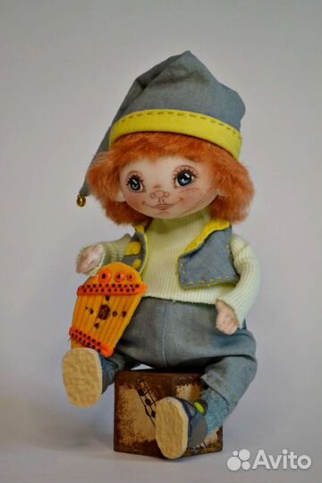 Текстильная интерьерная кукла
