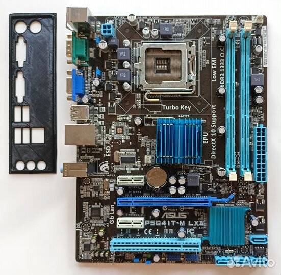 Материнская плата Socket 775 Intel G41, DDR3, Xeon