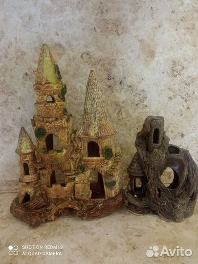 Грот для аквариума