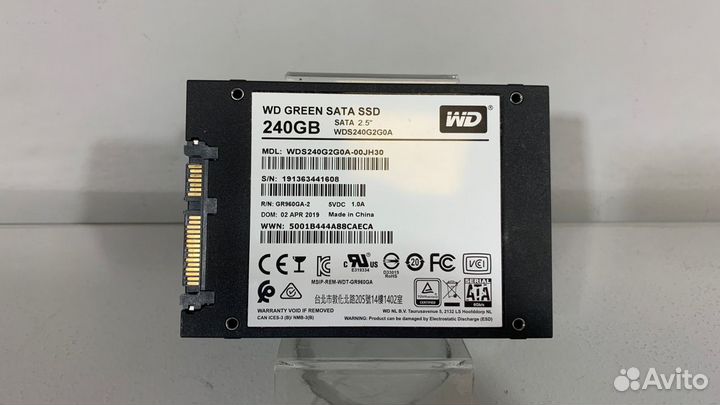 Накопитель SSD WD Green WDC 240 GB