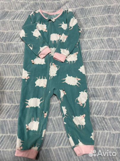 Огромный пакет с вещами на девочку 98