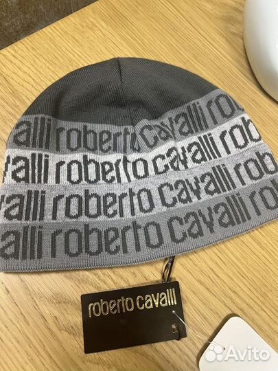 Шапка мужская Roberto Cavalli оригинал новая