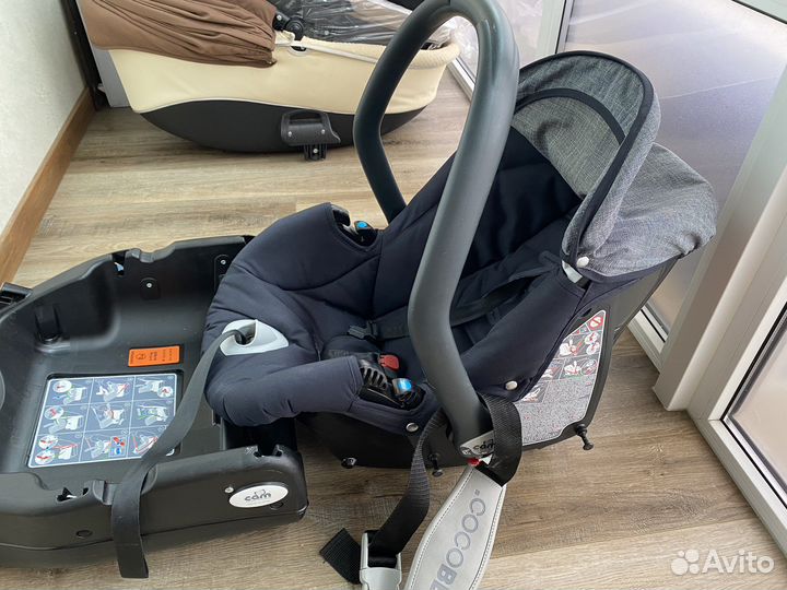 Автолюлька Cam Area Zero+ с базой