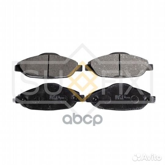 Дисковые тормозные колодки перед прав/лев s