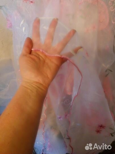 Тюль органза (отрез)