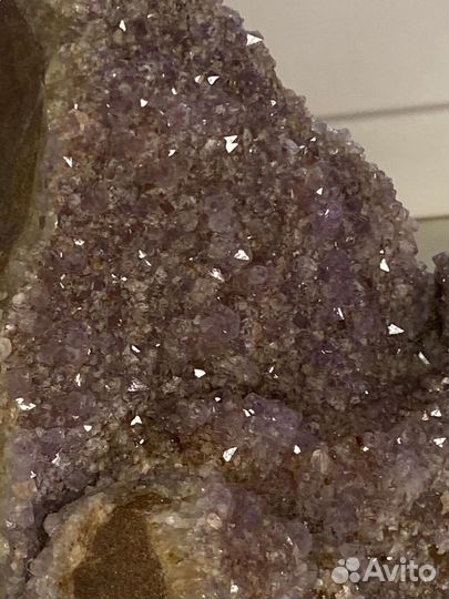 Друза-Щетка Аметиста СССР Камни минералы кристаллы