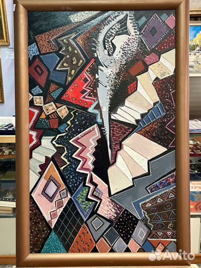 Картина «Ступени Л.Хомерики» картон,масло