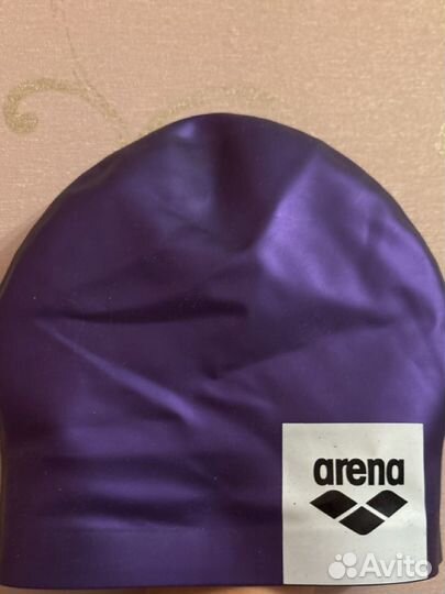 Шапочка для плавания arena