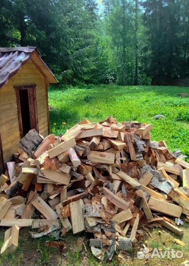 Дрова в укладку любого объема Березовые в Выборге