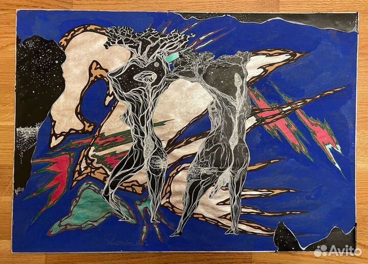 Картина, эскиз к балету, Юдин Юрий