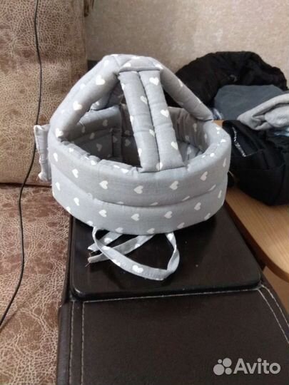 Шлем-шапка противоударная для защиты головы малыша