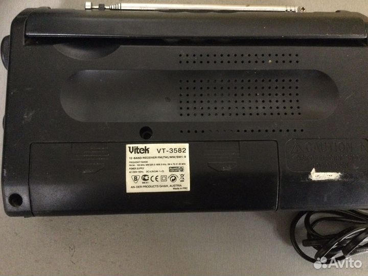 Радиоприемник vitek vt-3582