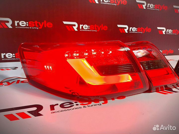 Стопы Toyota Camry 40 06-11г Красно-Черные