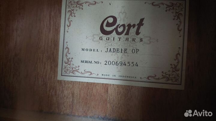 Электроакустическая гитара cort