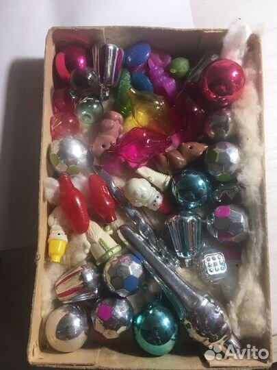 Игрушки на елку СССР