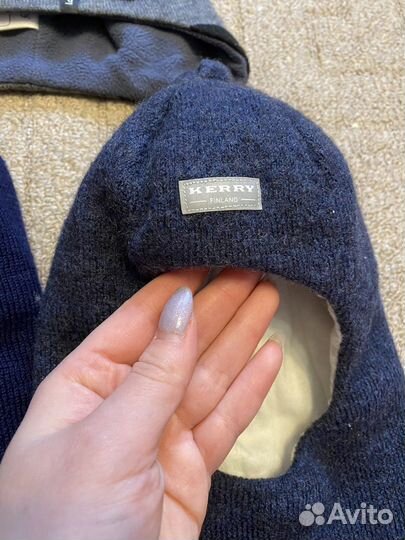 Шапка шлем для мальчика