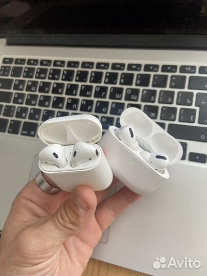 Беспроводные наушники air pods 2 pro