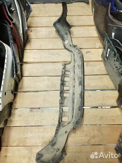 Спойлер (нижняя часть) бампера заднего Kia Rio