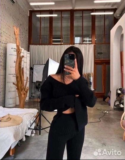 Костюм с кашемировой лапши