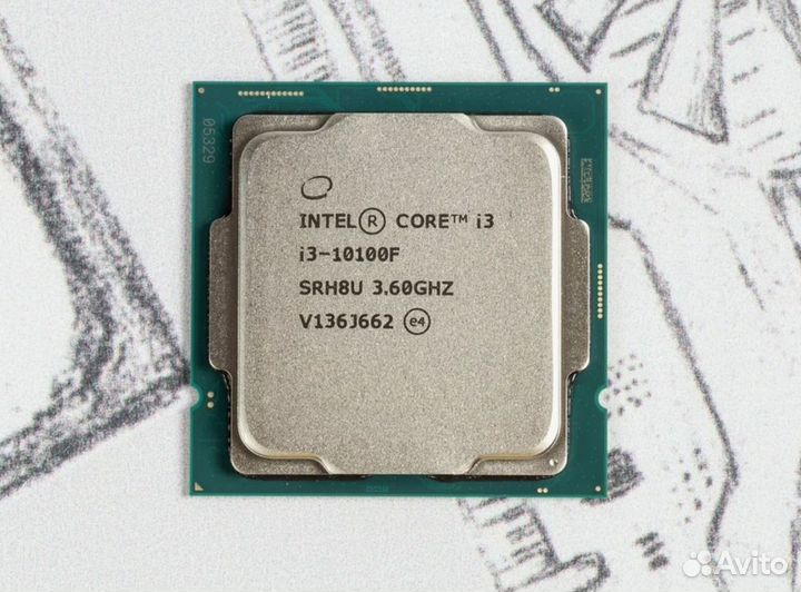 Intel core i3 10100f