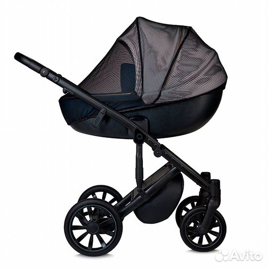 Коляска 3 в 1 Anex m/type - Чёрный (Ink)