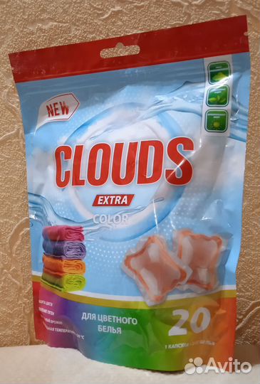 Капсулы для стирки разные