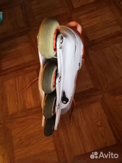 Роликовые коньки детские раздвижные с защитой