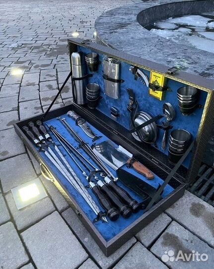 Шашлычный подарочный набор