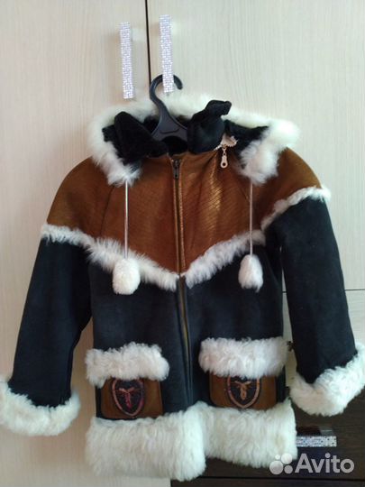 Дублёнка на девочку