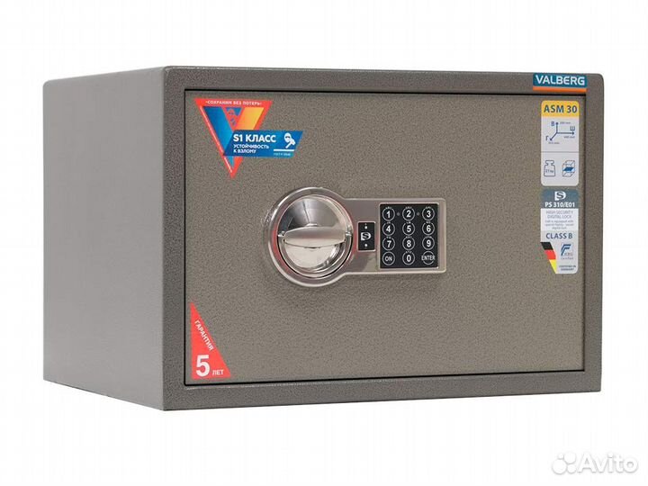 Мебельный сейф valberg ASM-30 EL
